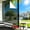 Black, variant on Privacy window film, 3D electrostatic glass film, for home insulation, adhesive-free, 17.5 x 78.7 inches.