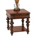thumbnail image 1 of Progressive Furniture Mountain Manor Rectangular Wood End Table Heritage Cherry, 1 of 2