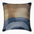 thumbnail image 1 of Cushion Covers, Pillow Cover&nbsp;For Sofa, Decorative Pillow Covers 20x20 inch (50x50 cm) Grey, Silk Throw Pillow Covers, Handmade Pillow Covers, Modern, Abstract Pattern - Golden Crest, 1 of 3