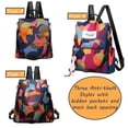 thumbnail image 7 of Ladies Multicolor Anti-Theft Oxford Backpack, Water Resistant, Medium, 7 of 7