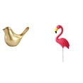 thumbnail image 1 of Figura De Pájaro Dorado, Estatua De Animal, Adorno Moderno Para Decoración Del Hogar, Escultura De Pájaro Para Escritorio, Oficina, Repisa, Sala De Estar, Regalos De Inauguración De La, 1 of 8