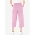 thumbnail image 2 of Woman Within Plus Size Petite Sport-Knit Pull-On Capri Pants, 2 of 6