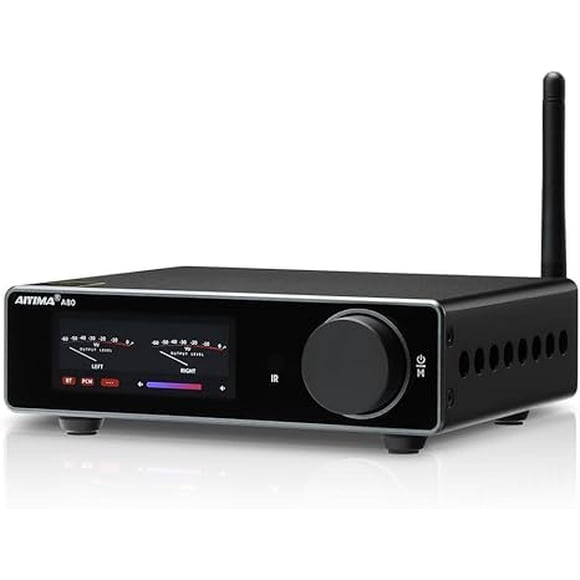 Amplificador AIYIMA A80 Bluetooth DAC estéreo HiFi Home Audio