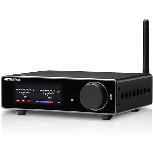 Amplificador AIYIMA A80 Bluetooth DAC estéreo HiFi Home Audio