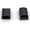 Shiny black10pcs, variant on Easy to Use Metal Zip Stopper Tail Clips 1020pcs for Sewing and Crafts