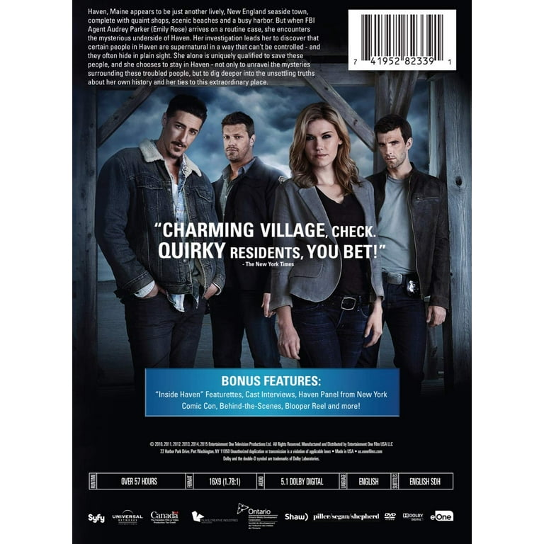 Haven: The Complete TV Series Box Set, Seasons 1-5 (DVD), Momentum