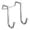 C, variant on Over Door Hook Ecohintz Double S-Shaped Stainless Steel Over-Door Hooks - No-Drill Removable Cabinet & Drawer Hangers for Kitchen/Bathroom, Rustproof & Space-Saving Organizer, Stainless Steel Hanger