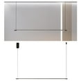 thumbnail image 3 of Linear Pendant LED Hanging Light Ceiling Light Lamp Long Chandelier for Kitchen Dining Room Living Room , Horizontal 60cm, 3 of 8