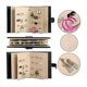 thumbnail image 3 of Organizador de joyas, joyero de almacenamiento, contenedores de almacenamiento de pendientes (negro) JM, 3 of 4