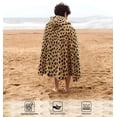 thumbnail image 3 of Toalla ORIGINAL KIDS con capucha para niños con estampado animal 76x130 cm, 3 of 9