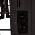thumbnail image 4 of 8-Panel Octagonal Plastic Pet Pen Fence Enclosure With Gate, 152cm L x 148cm W x 71cm H, Black, 4 of 5