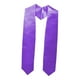 thumbnail image 4 of Estola de graduación Accesorios para togas de graduación Estola de honor de graduación de color sólido Púrpura, 4 of 9