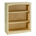 thumbnail image 4 of Arch+Haven Traditional Unfinished Pine Bookcase, Rectangular, 4 of 5
