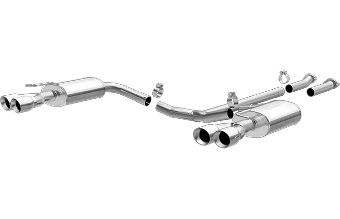 Magnaflow 16831 Stainless Steel 2.5 Dual Cat-Back Exhaust System 