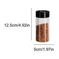 thumbnail image 3 of Pastic Spice Shakers with Lids – 1PC Large Seasoning Containers with Shaker Tops for Kitchen, Pantry & Herb Storage, 3 of 7