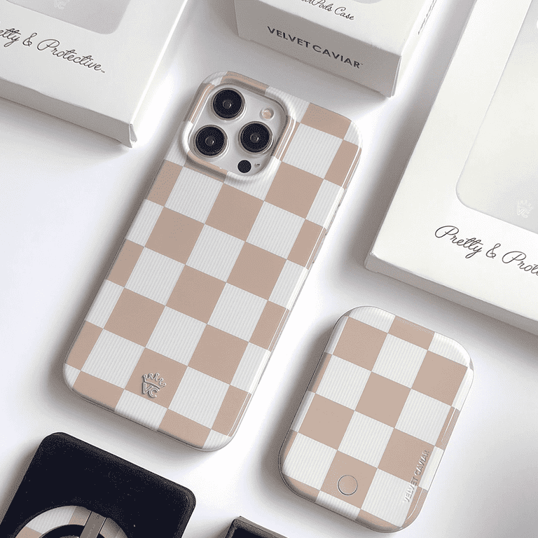 Velvet Caviar for iPhone 13 Case Compatible with MagSafe - Cute Protective Phone Cases for Women - Nude Checkered - Walmart.com Velvet Caviar for iPhone 13 Case Compatible with MagSafe - Cute Protective Phone Cases for Women - Nude Checkered - Walmart.com