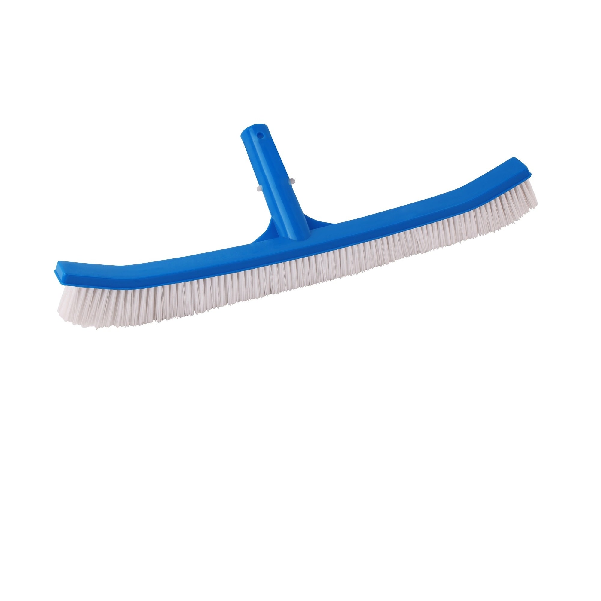 SmartClear 18" Plastic Wall Brush for Cleaning Swimming Pools, Blue