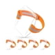 thumbnail image 2 of 5 porta credencial de brazo ajustable, funda para credencial de brazo, porta credencial para trabajadores, porta tarjetas, 2 of 7