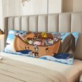 thumbnail image 2 of Fotbe Animals on Noah's Ark Floating Funda para Almohada Corporal con Diseño, Funda de Microfibra Ultrasuave de 20x54 Pulgadas, Ropa de Cama Elegante, 2 of 7