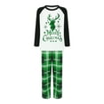 thumbnail image 2 of Nituyy Christmas Family Pajamas Matching Sets Christmas Sleepwear Pjs Outfit for Family Christmas Holiday, 2 of 10