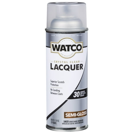 (3 Pack) Watco Lacquer Clear Wood Finish, Satin (Best Lacquer For Wood)
