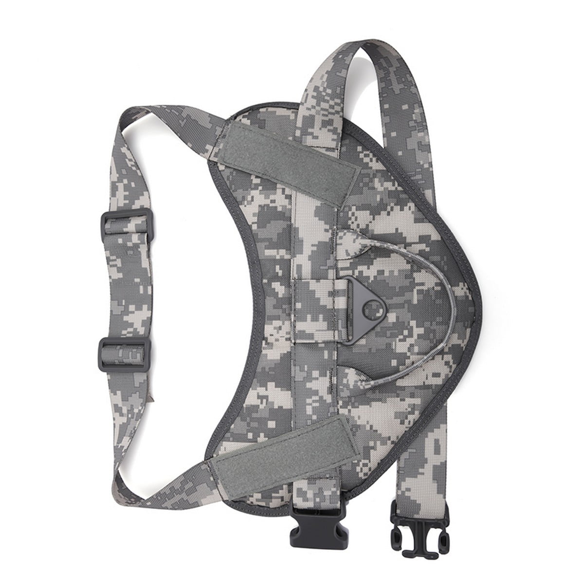 Tactical Scorpion Small Dog Training Vest K9 Camo MOLLE Harness D3 
