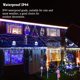thumbnail image 4 of Cadena de luces KNONEW 500 LED, 60 m, azul y blanca, resistente al agua, 4 of 7