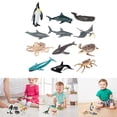thumbnail image 1 of Paquete de 12 animales realistas perfecl juguetes educativos para niños, 1 of 8