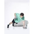 thumbnail image 3 of Expert Brand Men's Heather Performance Crewneck T-Shirt, Heather Kelly Green, XL, 3 of 5