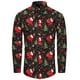 thumbnail image 3 of Camisa novedosa de Navidad para hombre, regalo de fiesta, regalo de vacaciones, camisa de Papá Noel con botones, manga larga, divertidas camisas de disfraces festivos, 3 of 5