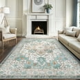 thumbnail image 3 of KUETH 8X10 Area Rugs for Living Room, Non Slip Machine Washable Retro Rugs, Ultra-thin Print Rug for Bedroom, Dining Room, Home Office., 3 of 8