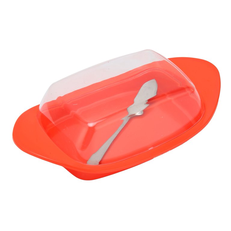 KITCHENDAO Airtight Butter Dish with Lid and Knife Spreader for