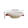thumbnail image 7 of Ulxkmt 1 Round Banneton Bread Proofing Baskets Sourdough Baking Bowl with Liner for Home Bakers, 7 of 7