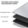 thumbnail image 4 of 24 Inch Round Fire Pit Mat, Heat Resistant, Anti Slip, Outdoor Grill Deck Protector, Waterproof, Portable Reusable BBQ Mat, Suitable for Indoor Outdoor Barbecue, Camping,, 4 of 7