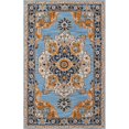 thumbnail image 1 of Momeni IBIZAIBI-1BLU237A Hand Tufted Ibiza Runner Rug, Blue - 2 ft. 3 in. x 7 ft. 10 in., 1 of 1