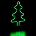 thumbnail image 5 of Northlight LED Christmas Tree Neon Table Light - 11" - Green, 5 of 7