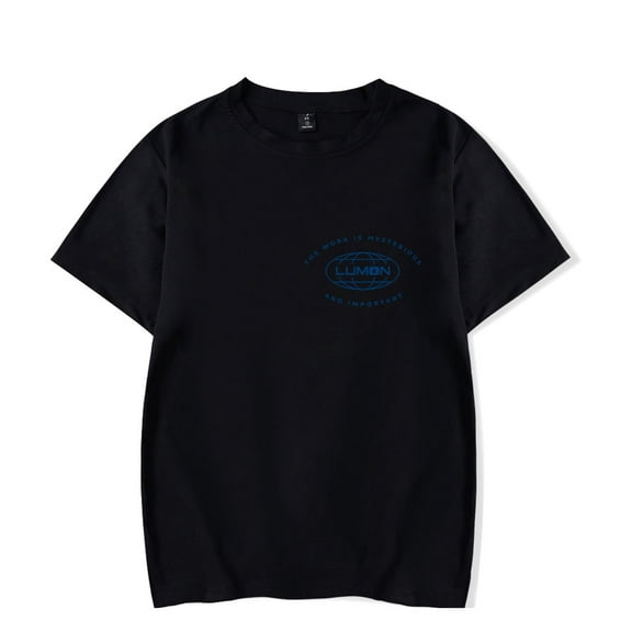 Severance Merch T-Shirt Lumon Tees The Work Is Mysterious Blue Logo T Shirts Short Sleeve Unisex Tops