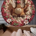 thumbnail image 4 of zhangmingg Valentine's Day Themed Cow Soft Area Rug Cozy Floor Mat for Home, 4 of 8