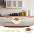 thumbnail image 2 of Shisuyan 2pcs Casserole With Lid Chinese Clay Cooking Pot Korean Stone Pot Chinese Cookware For Home, 2 of 9