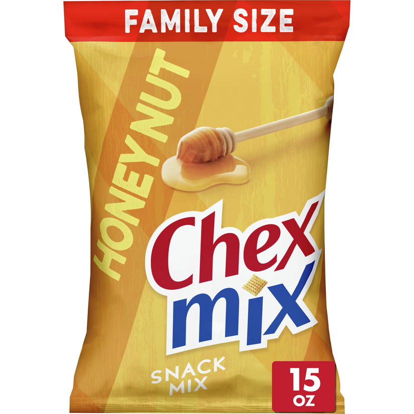 Chex Mix Snack Mix, Sweet and Salty Honey Nut, 15 oz