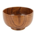 thumbnail image 2 of Soup Bowl, Wood Bowl Unique Pattern Round Stable  for Salad, 2 of 8