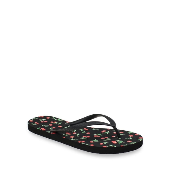 No Boundaries Flip Flop Sandals, Women’s