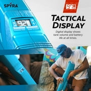 SPYRA 2 Pack Electric Water Blaster Outdoor Squirt Gun Toy, SpyraThree, Blue