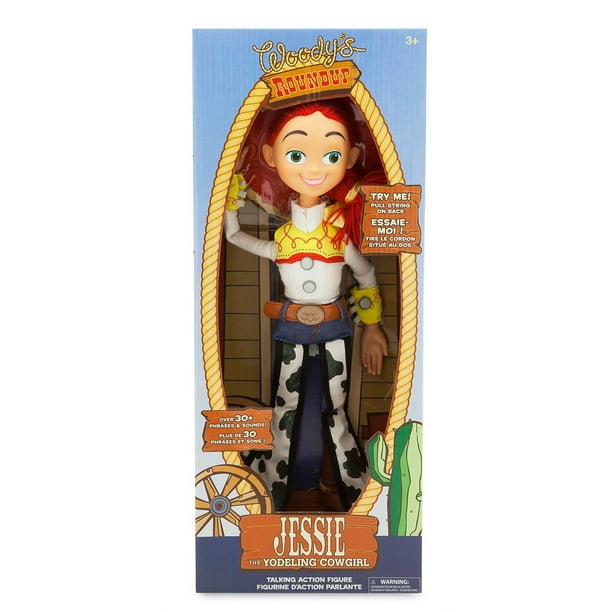disney parks pixar toy story talking jessie figure pull string new with box