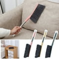 thumbnail image 3 of Hibiscsu Dusting Brush, Short Thick Firm Plastic Bristles, Medium Handheld Broom, Cleaning Heavier Litter, Workbench, Machine(Green), 3 of 8