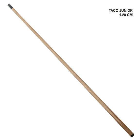 Taco de Billar Junior Diversiones Bago 1.20 cm de maple uso rudo