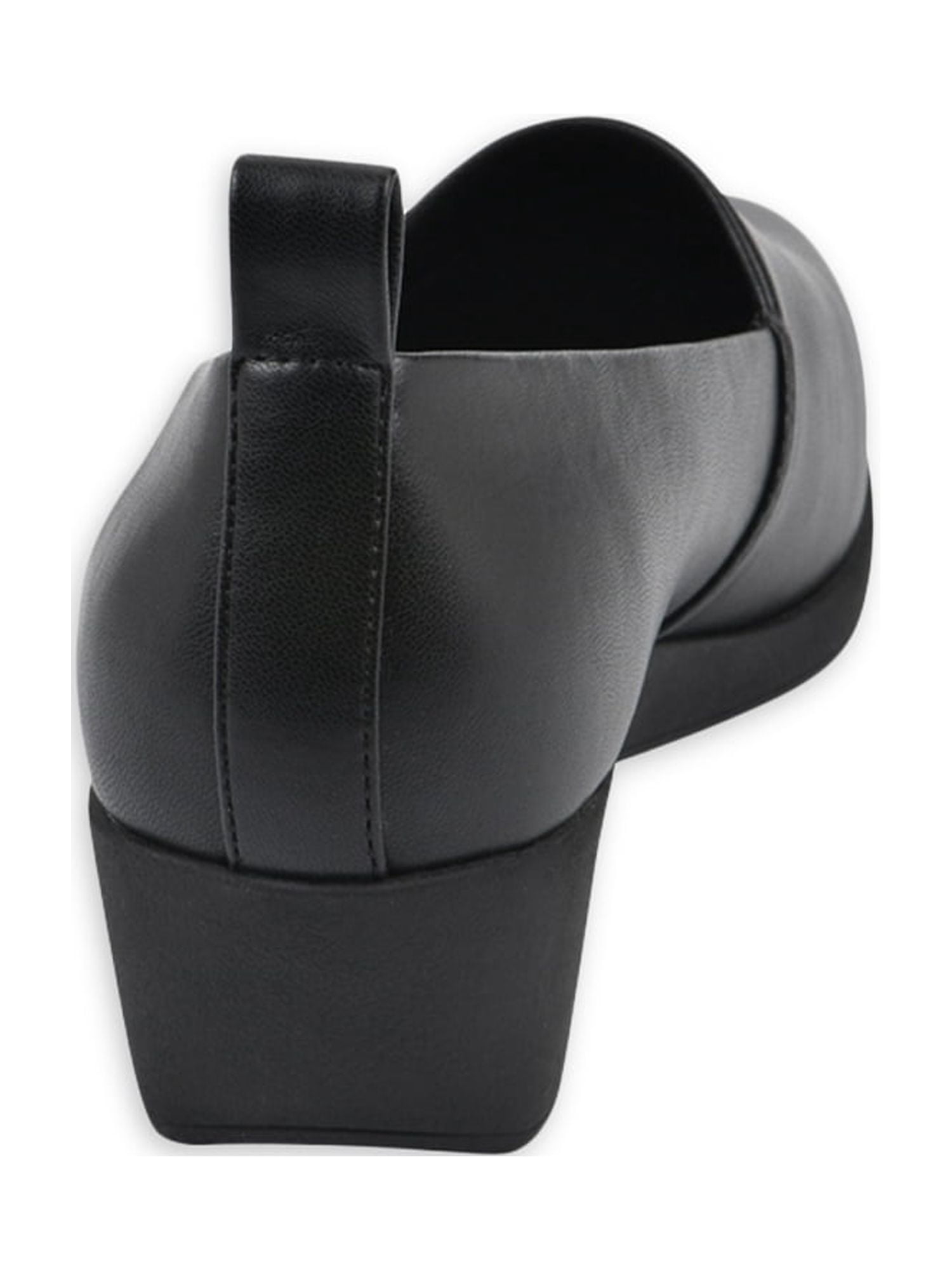 Aerosoles Women's Comfortable Women's Stretch Faux Leather Wedge Shoe, Wide Width
