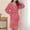 Watermelon Red, variant on Kilaqueen Soft Cozy Fleece Robes for Women Short Plush Robes for Womens With Hood Soft Spa Bathrobe with Pockets Warm Nightgown Loungewear