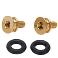 thumbnail image 3 of Titanium Alloy Mountain Bike Crank Bolt Bottom Bracket Screw Square Hole Center Shaft Fixing, Portable and Compact, Waterproof, Anodized, 3 of 7