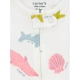 thumbnail image 3 of Carter's Child of Mine Baby Girl Sleep 'n Play, One-Piece, Sizes Preemie-6/9 Months, 3 of 5